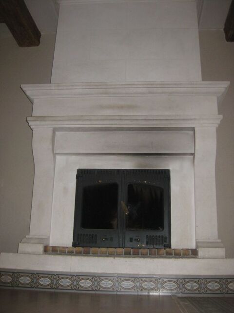 Chemine en pierre blanche 0 Cernay-ls-Reims (51)