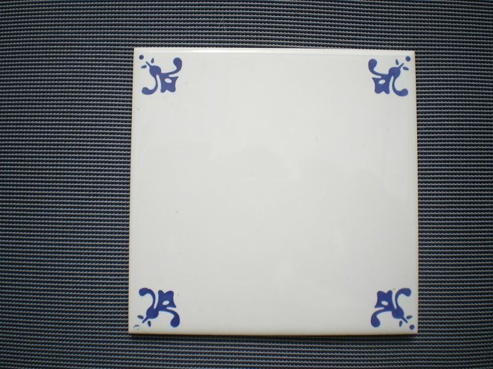 carreaux de fa&iuml;ence avec motifs Décoration