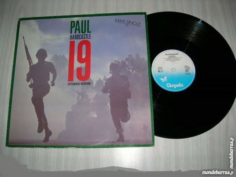 MAXI 45 TOURS PAUL HARDCASTLE 19 (extended version CD et vinyles