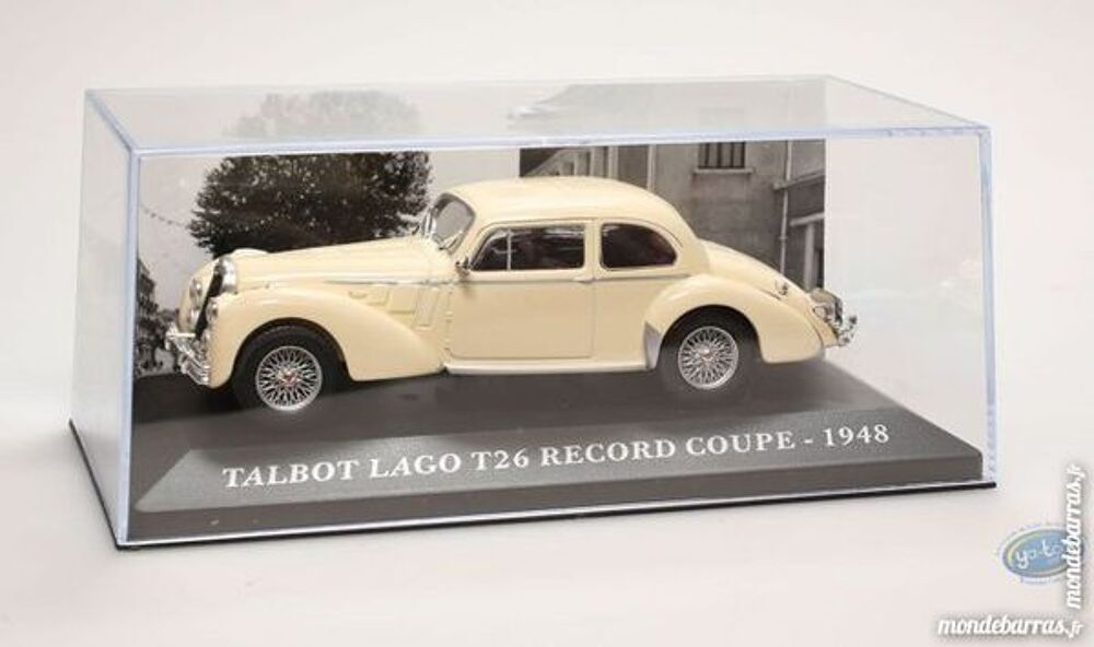 Talbot Lago T26 Coup&eacute; Record 1/43 Ixo Neuf boite Jeux / jouets