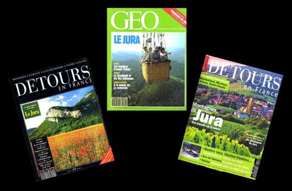 JURA - g&eacute;o - FRANCHE COMTE / prixportcompris Livres et BD