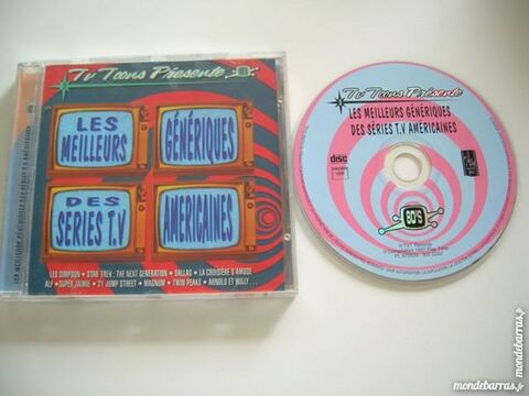 CD LES MEILLEURS GENERIQUES des SERIES TV AMERICAINES 80'S 9 Nantes (44)