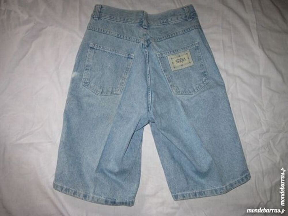 Short type bermuda en Jean Taille 40 Bleu femme Vêtements