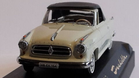Borgward Isabella cabriolet 2+2 ferm� 1957 55 Follainville-Dennemont (78)
