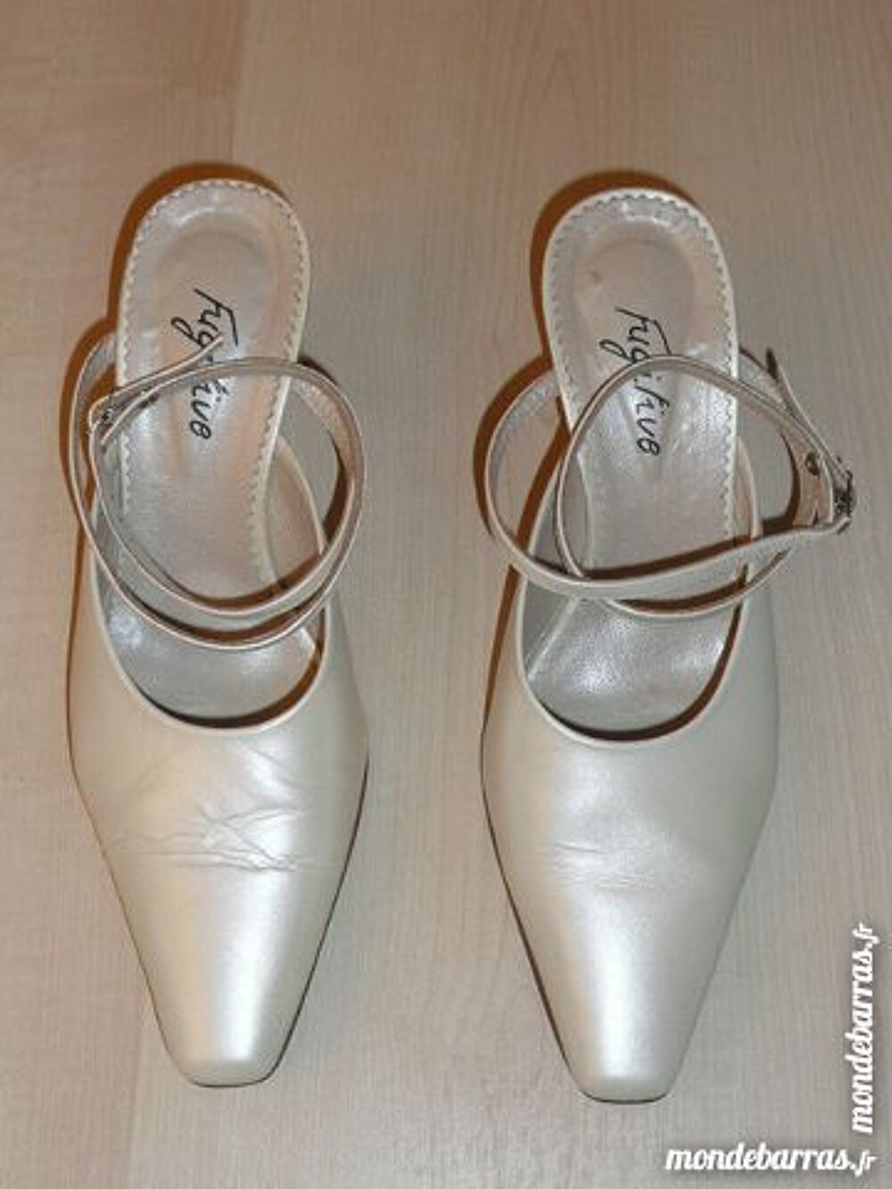 ESCARPINS IVOIRE DE MARIAGE FUGITIVE P36 Chaussures