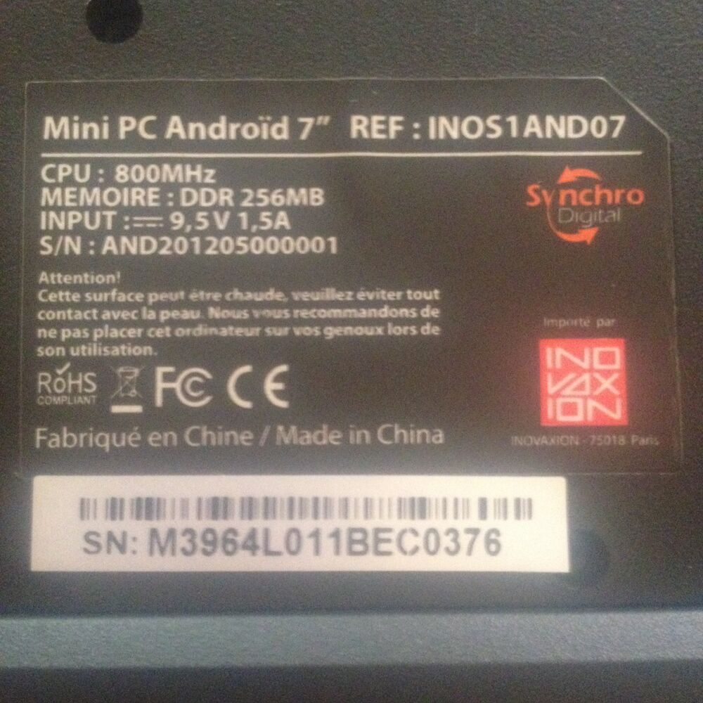 minipc Android Matriel informatique