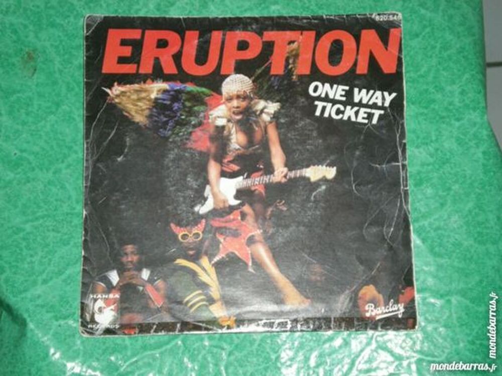 45 tours Eruption &laquo; One way ticket &raquo; CD et vinyles