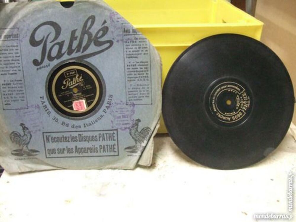disques anciens CD et vinyles