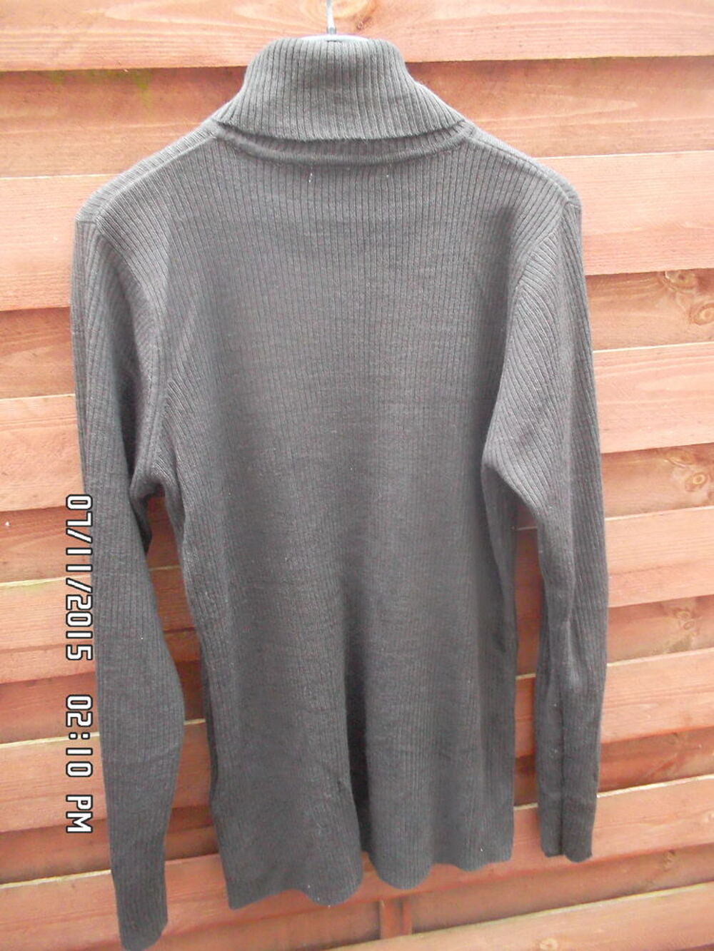 PULL MARRON*JUSTE 2E*KIKI60230 Vêtements