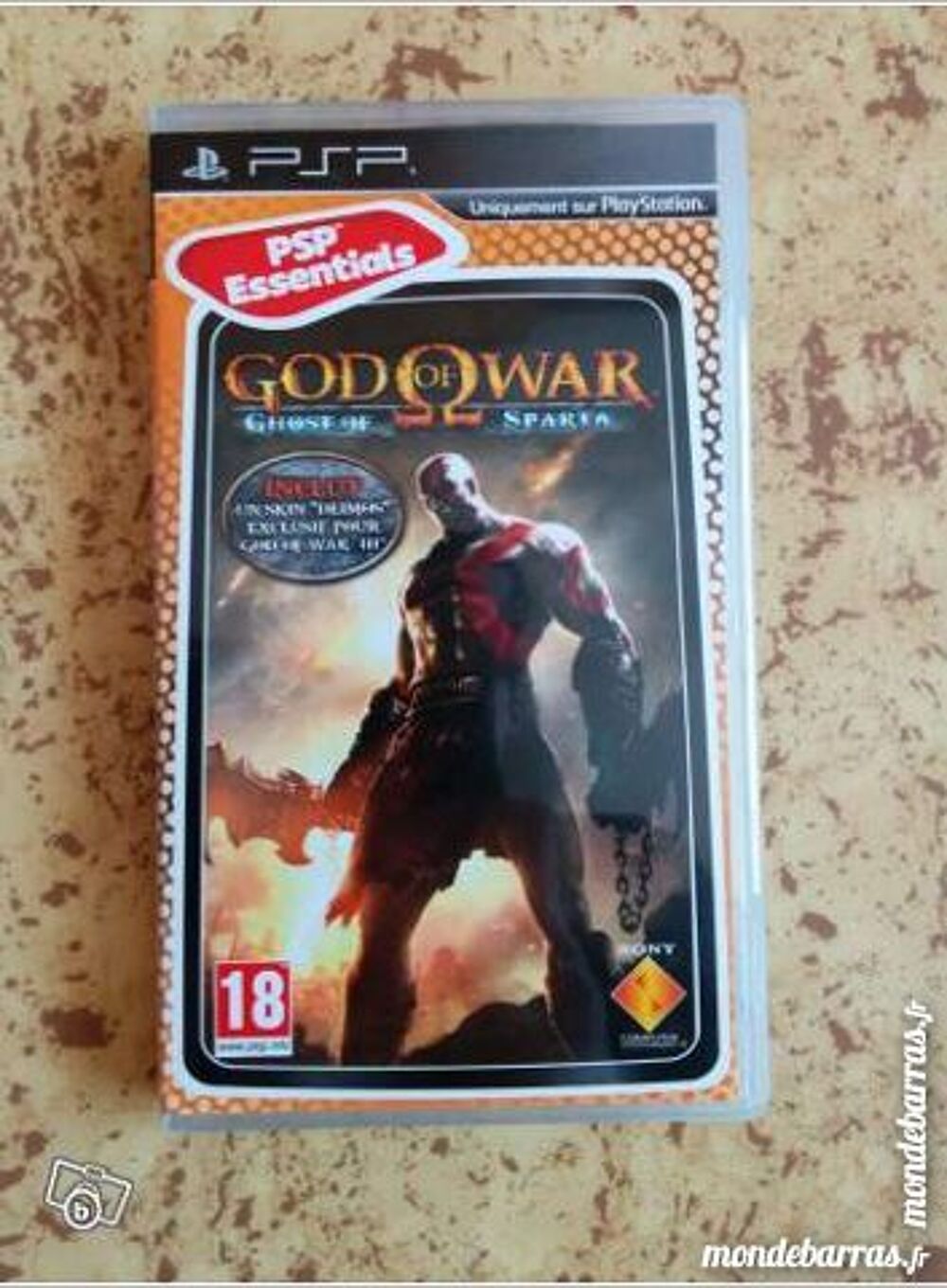 PSP: god of war: ghost of sparta Consoles et jeux vidos