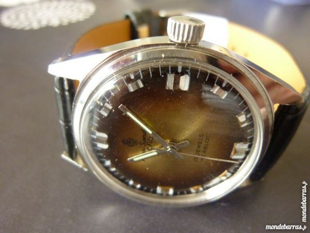 SANDOZ FF ST96 montre Suisse m&eacute;canique SAN0033 Bijoux et montres