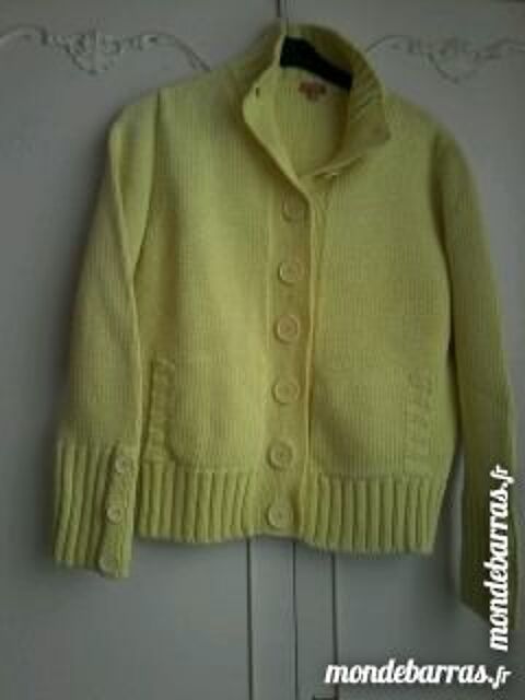 GILET JAUNE TAILLE M 38/40 PHILDAR D'OCCAS. 15 Saint-Martin-au-Lart (62)