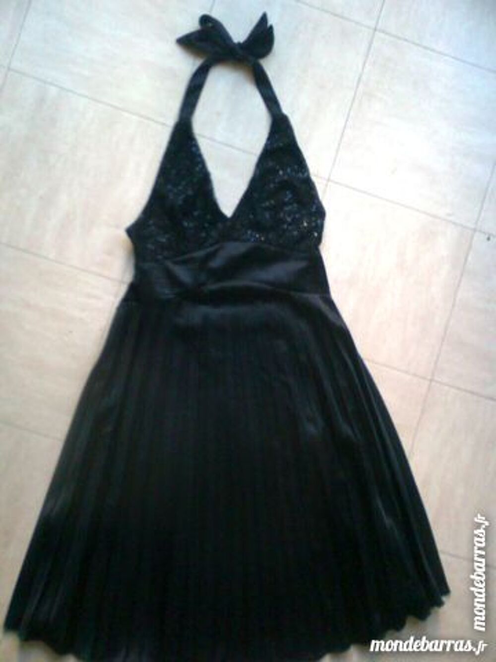 robe dos nu &agrave; paillettes - 36 / 38 - zoe Vêtements