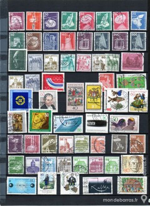 LOT:4/ TIMBRES D4ALLEMAGNE FEDERALE 8 Couron (44)