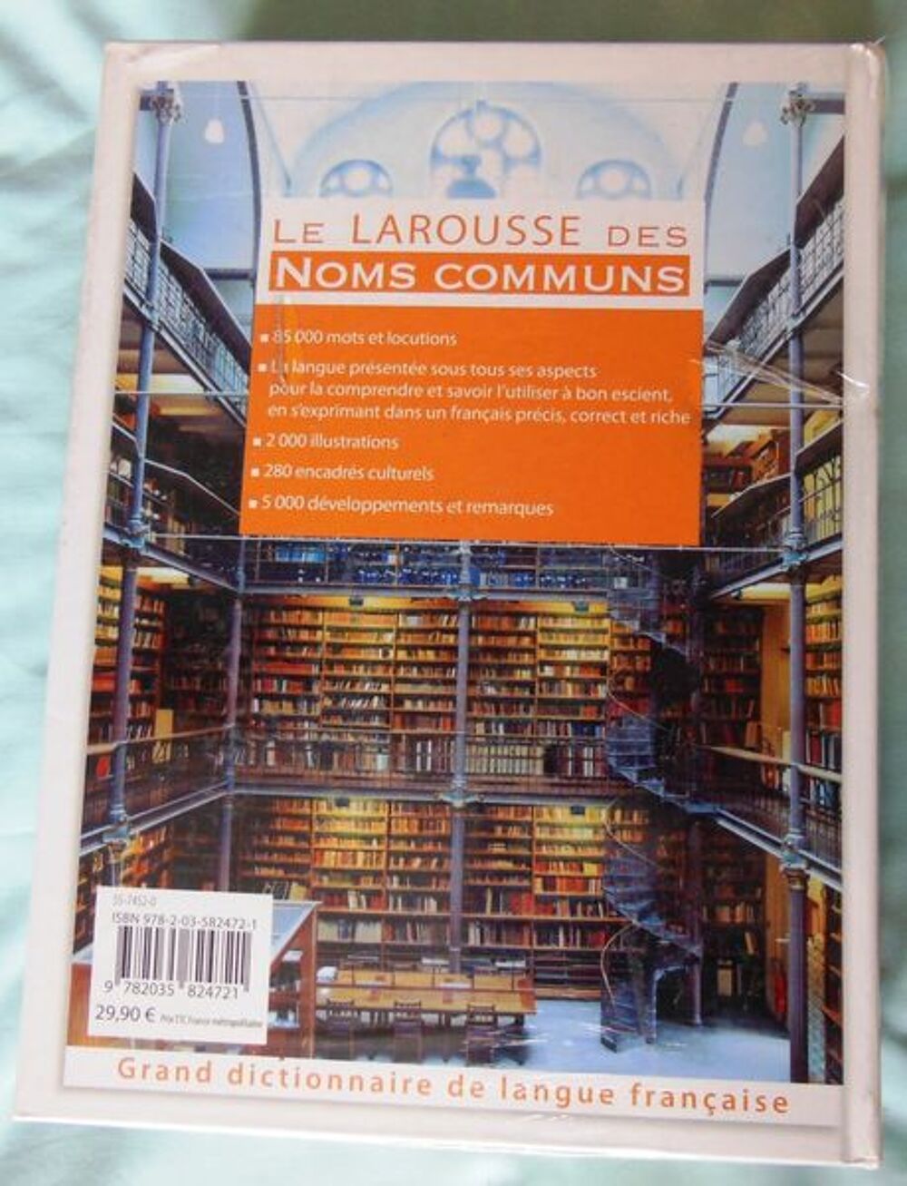 LE LAROUSSE DES NOMS COMMUNS Livres et BD