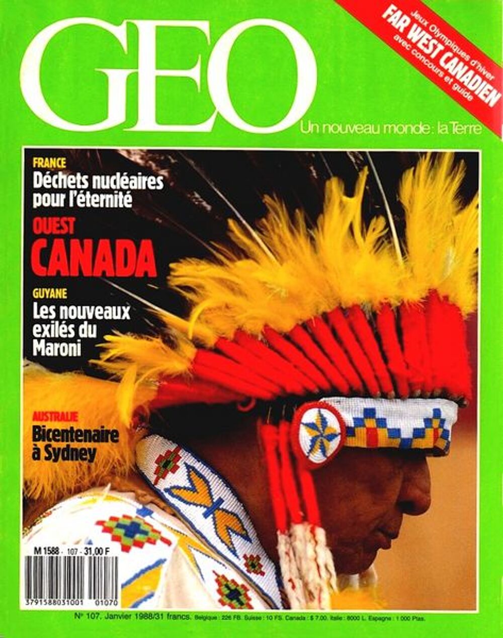 CANADA - g&eacute;o.VOYAGE / prixportcompris Livres et BD