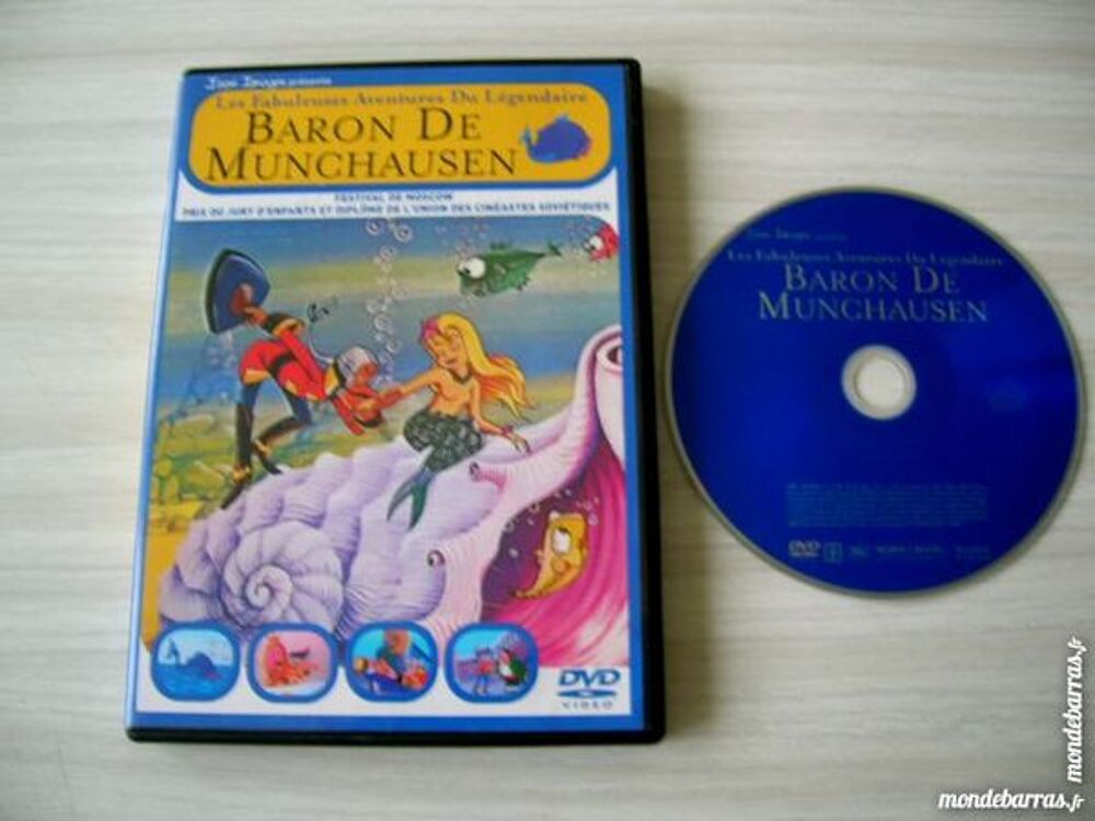 DVD LES FABULEUSES AVENTURES BARON DE MUNCHAUSEN DVD et blu-ray