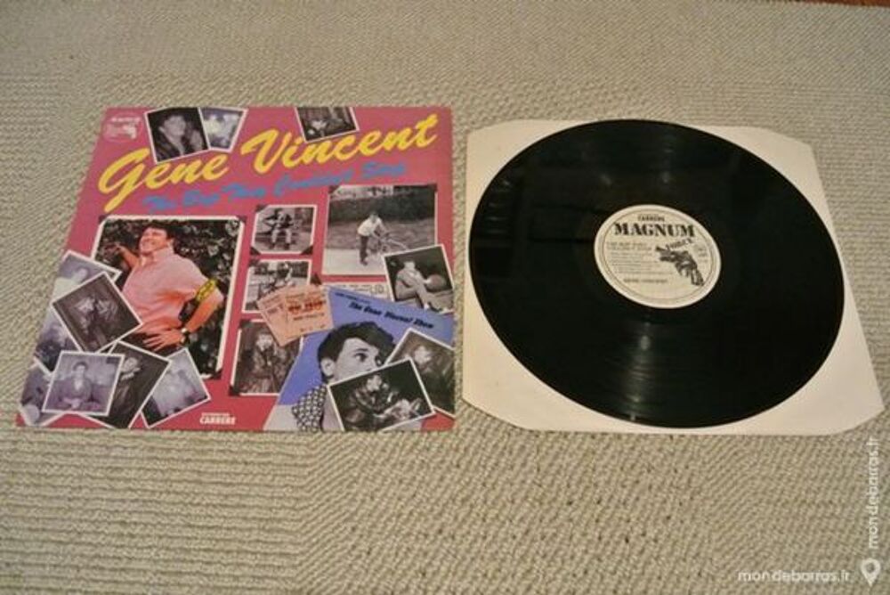 Gene Vincent - The bop they could'nt stop CD et vinyles