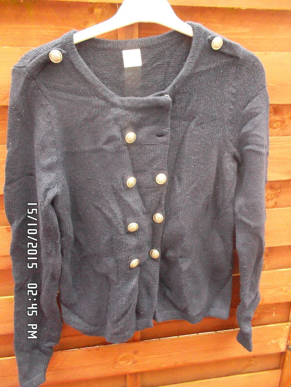 GILET BLEU MARINE CAMAIEU*JUSTE 2E*KIKI60230 Vêtements