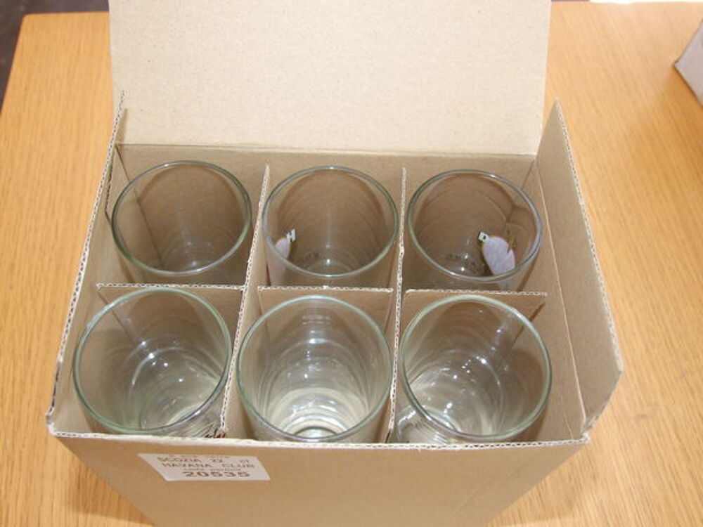 6 verres Havana Club - 22cl - neufs Cuisine