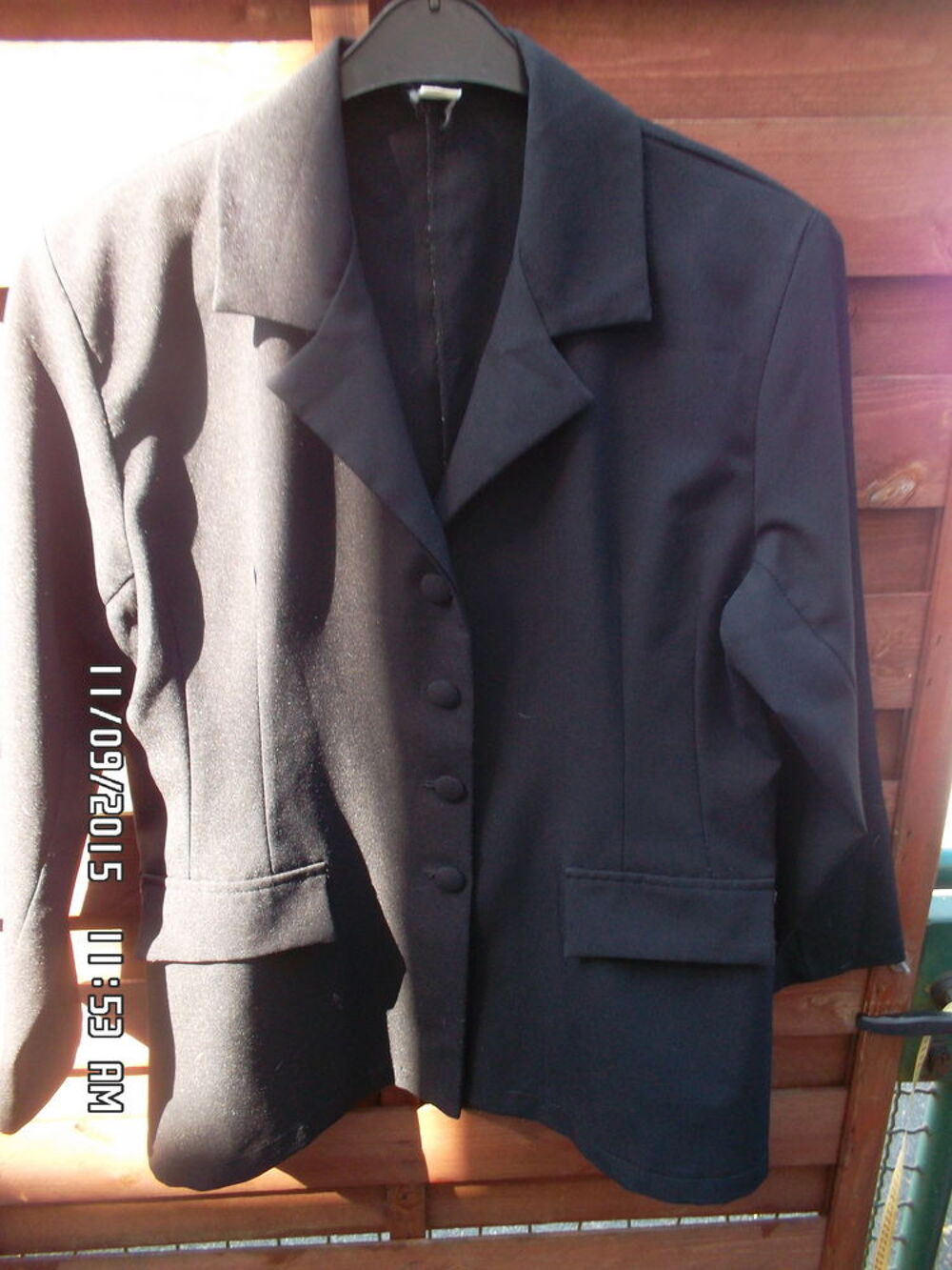 VESTE NOIR*JUSTE 3E*KIKI60230 Vêtements