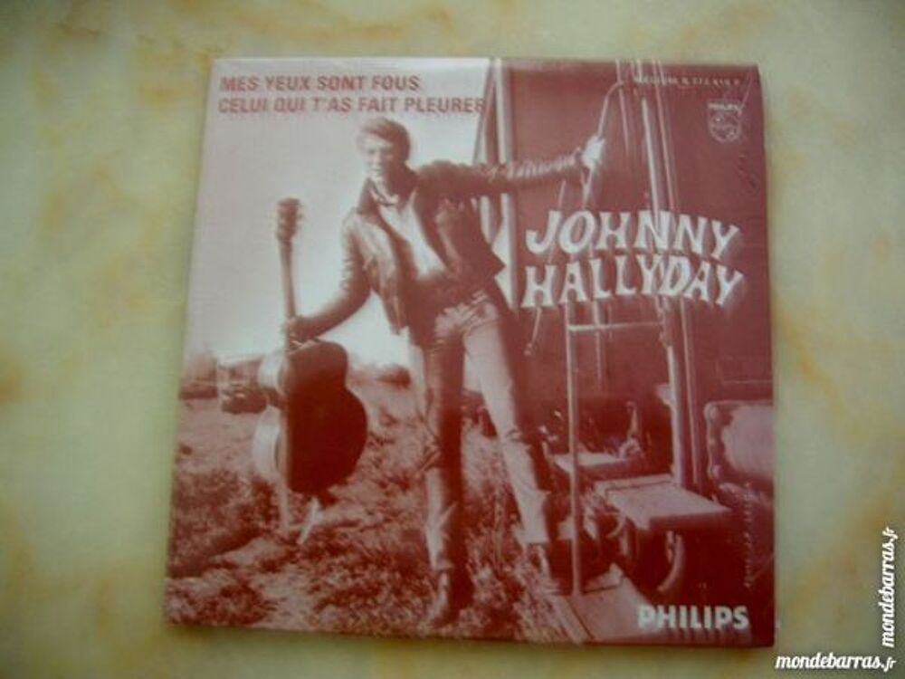 CD JOHNNY HALLYDAY Mes yeux sont fous CD et vinyles