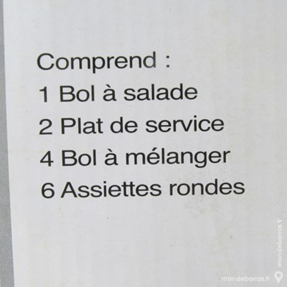 SET POUR SALADE NEUF 13 PIECES Cuisine