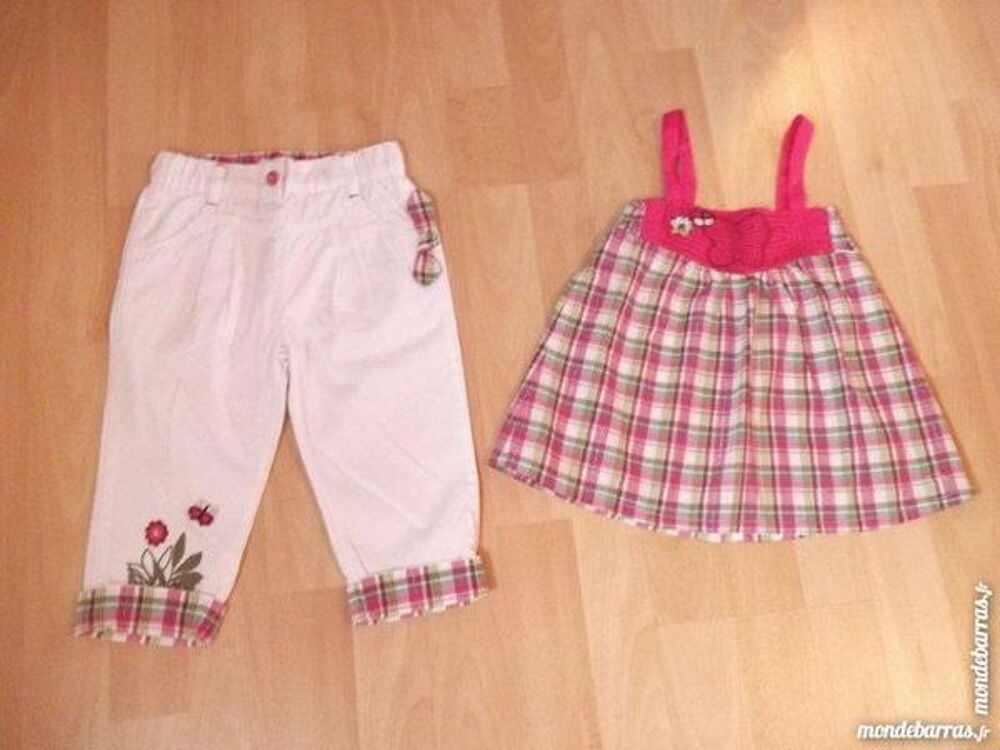 Tenue &eacute;t&eacute; fille LA COMPAGNIE DES PETITS 3A / 24m Vêtements enfants