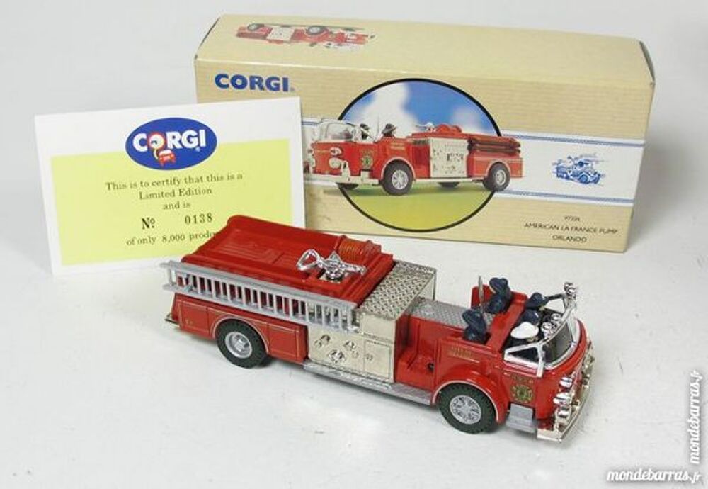 American La France Pump Orlando Corgi Neuf Boite Jeux / jouets