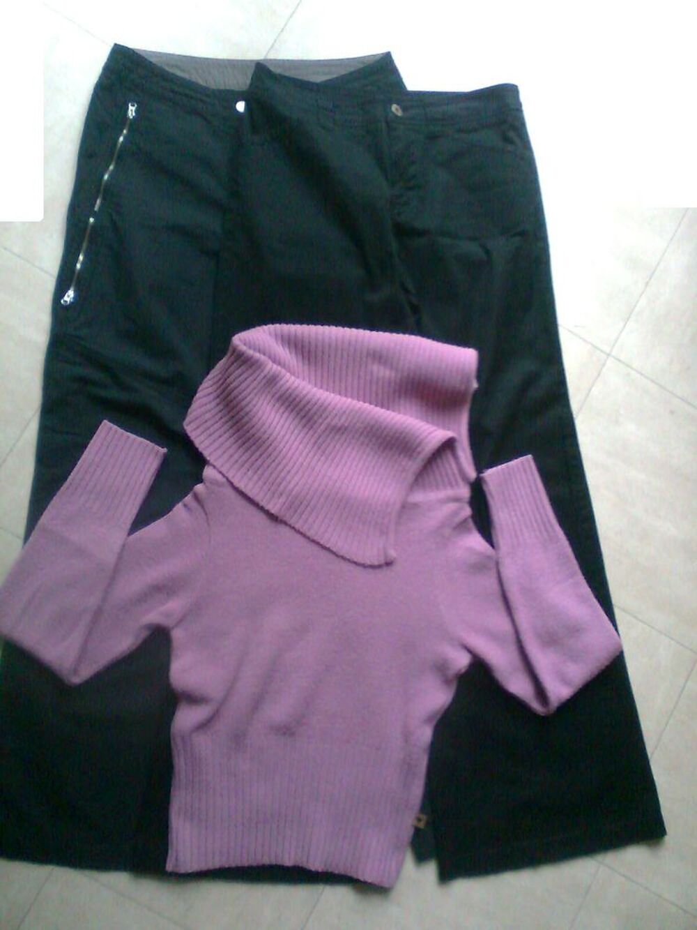 2 pantalons ESPRIT + 3 Pulls - 38 - zoe Vêtements