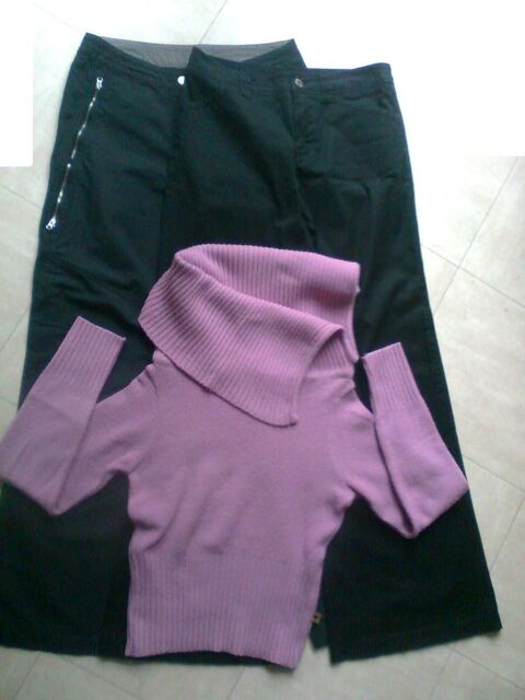 2 pantalons ESPRIT + 3 Pulls - 38 - zoe 5 Martigues (13)