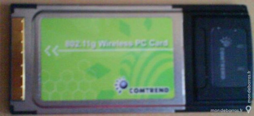 Carte PCMCIA wifi pour PC portable Matériel informatique