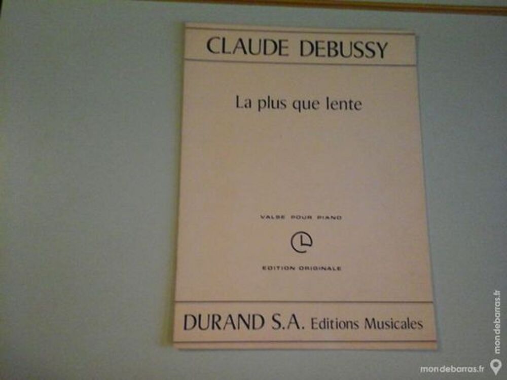 LA PLUS QUE LENTE-CLAUDE DEBUSSY Instruments de musique