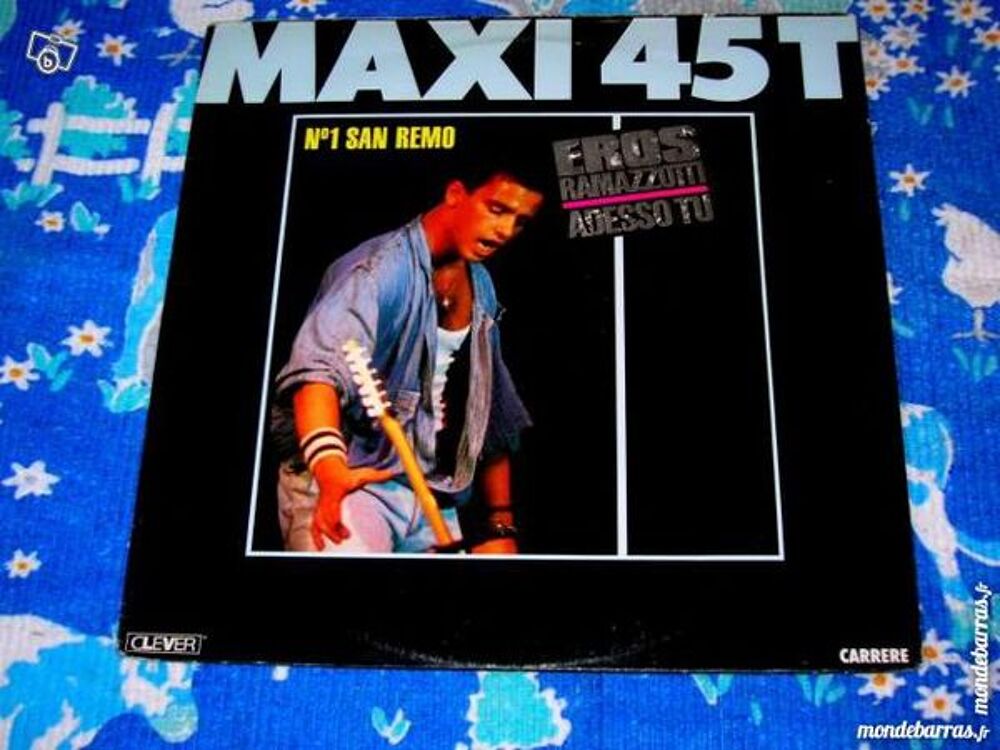 MAXI 45 TOURS EROS RAMAZZOTTI Adesso tu CD et vinyles