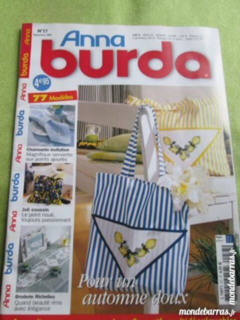 Magazine Anna Burda n 57 Septembre 2007 5 Goussainville (95)