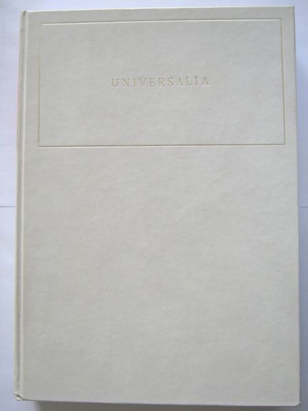 Universalia 1983 Livres et BD