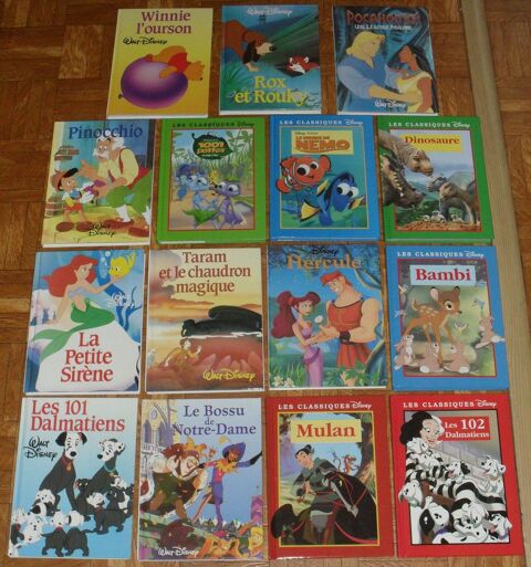 Lot de 15 livres de la s�rie WALT DISNEY 0 Montreuil (93)