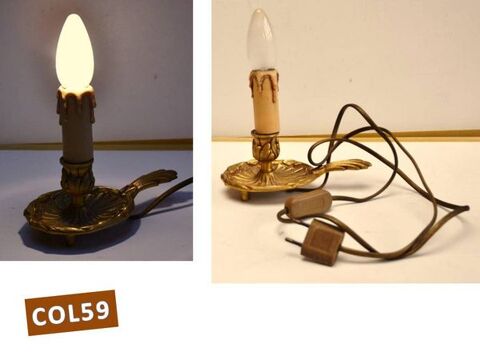 ORIGINALE LAMPE - type CHANDELLE - col59 20 Mons-en-Barul (59)