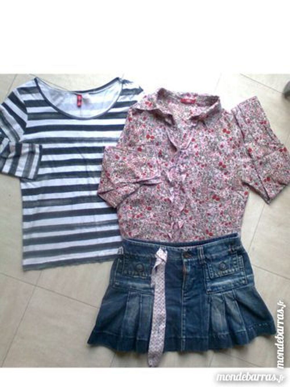 mini jupe, chemisier, t.shirt S / M - zoe Vêtements