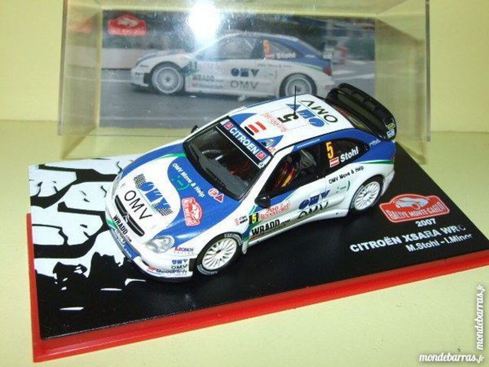 Citro&euml;n Xsara Wrc Sthol Monte Carlo 2007 1/43 Neuf Jeux / jouets