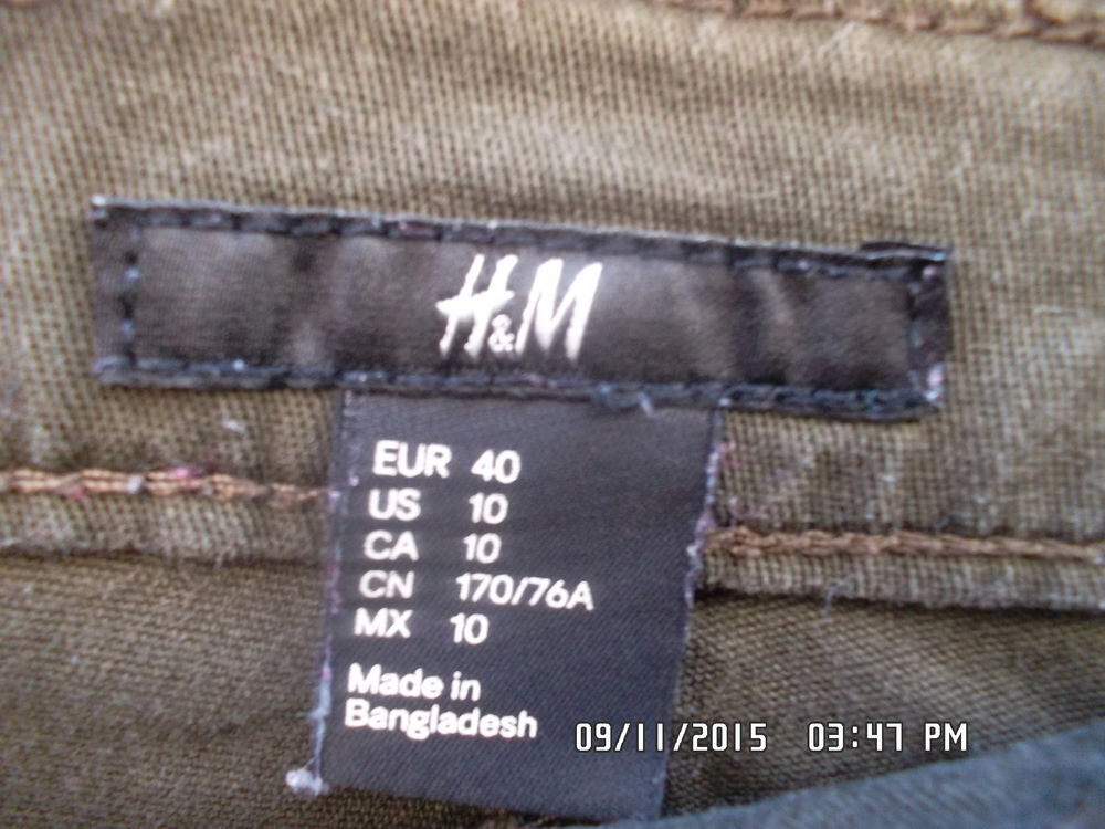 PANTALON KAKI*JUSTE 2E*KIKI60230 Vêtements