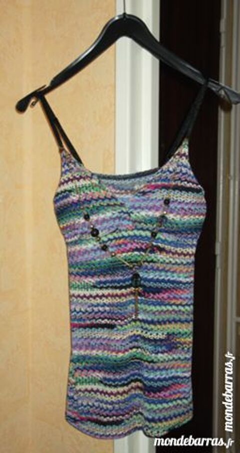 Débardeur multicolore neuf avec collier amovible 12 Vienne (38)