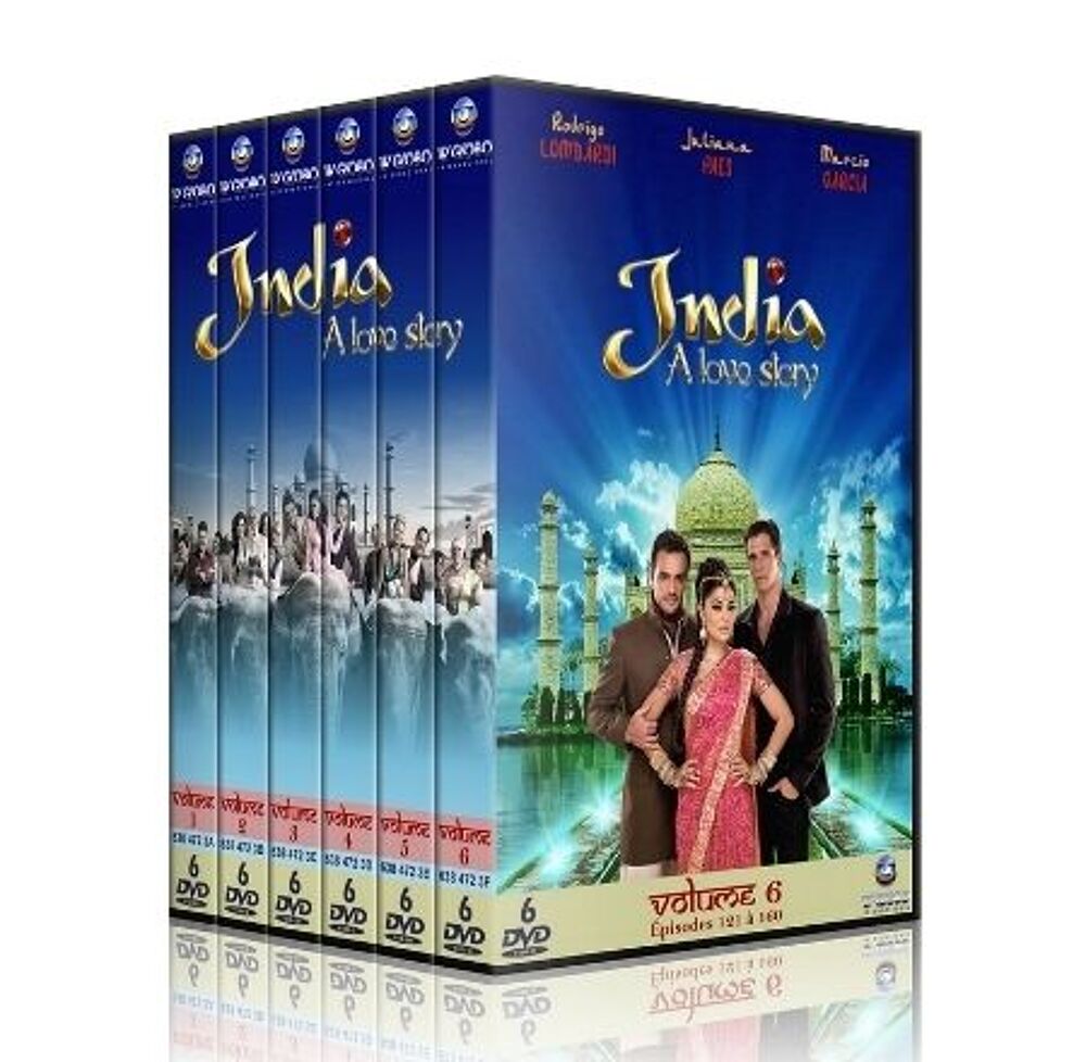 India, A Love Story en Coffret DVD
DVD et blu-ray