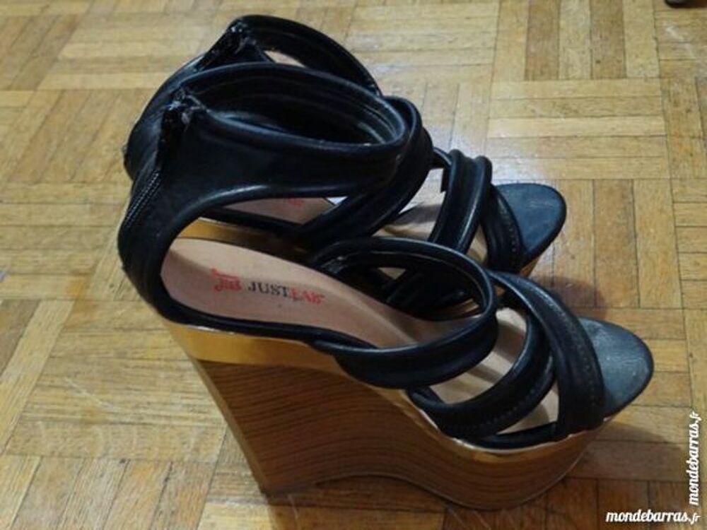 Chaussures noir plate forme Chaussures