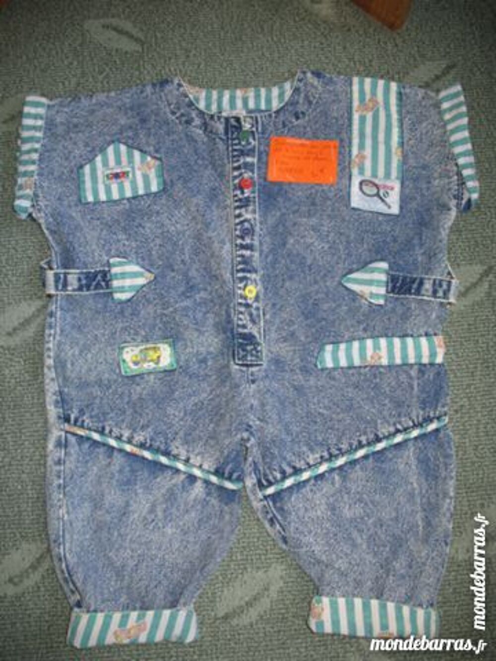 Salopette en jean - 12 mois Vêtements enfants