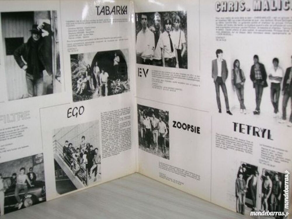 33 TOURS PLEIN WATT Hard Rock nantais compilation CD et vinyles