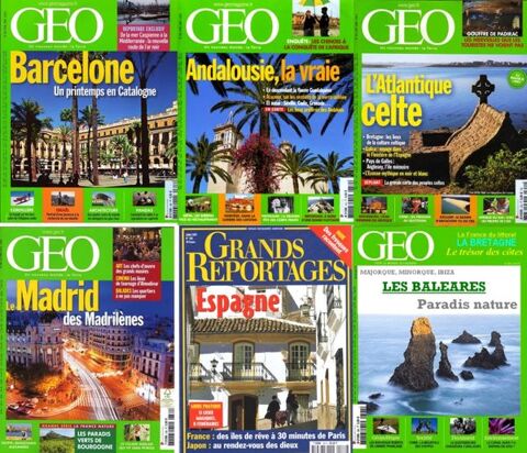 voici 6 revues sur L'ESPAGNE / les-livres-de-jac 17 Lille (59)