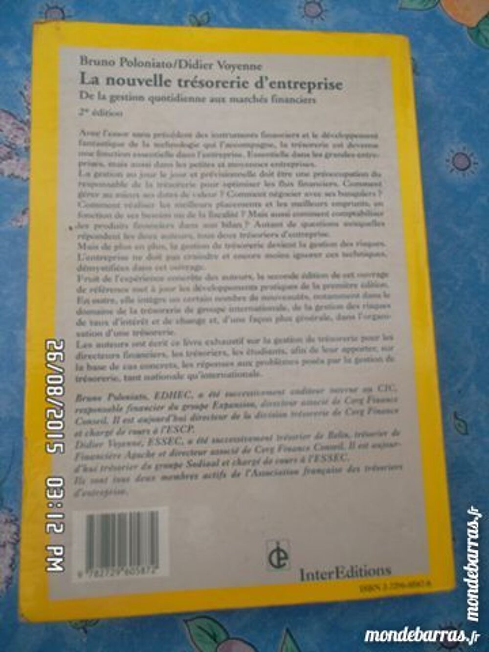 LA NOUVELLE TRESORERIE D ENTREPRISE*3E*KIKI60230 Livres et BD