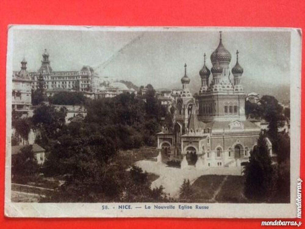 CPA Nice Eglise Russe 