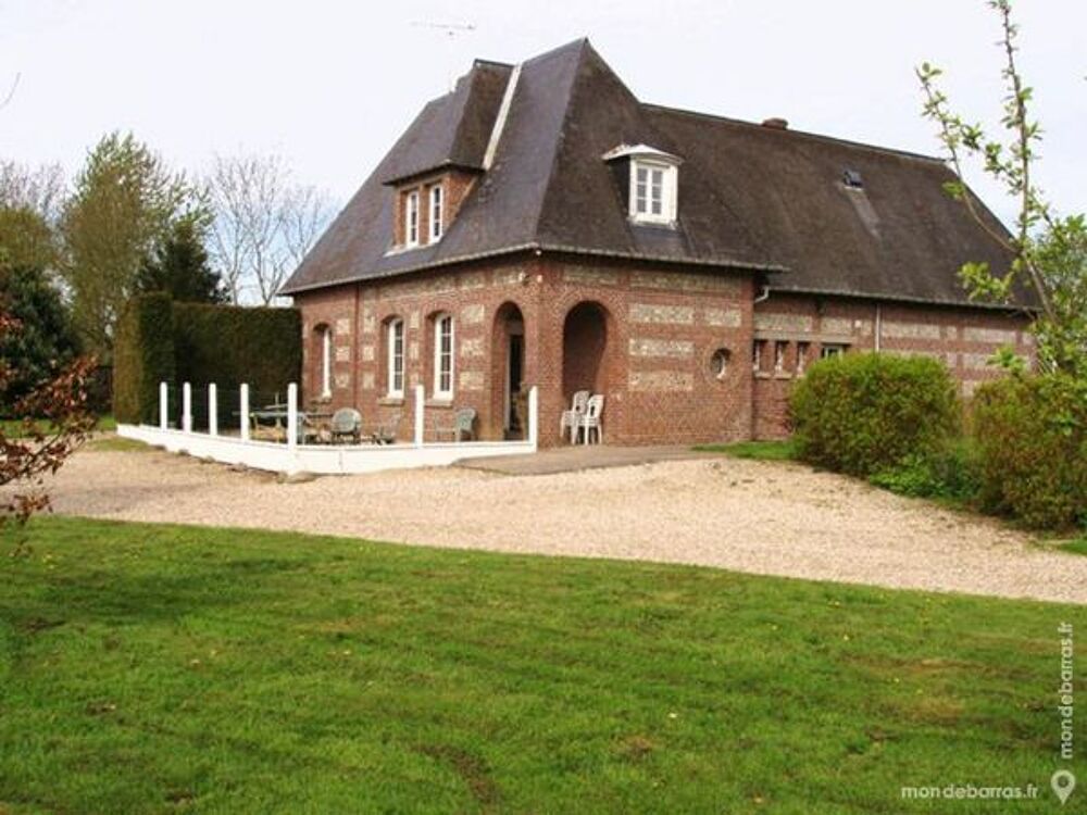   gite 15pers vaste jardin arboré, accès handicapés Haute-Normandie, Saint-Vaast-du-Val (76890)